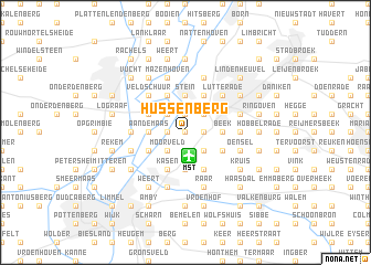 map of Hussenberg