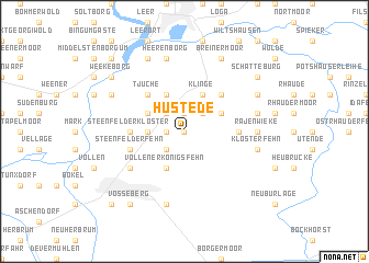 map of Hustede