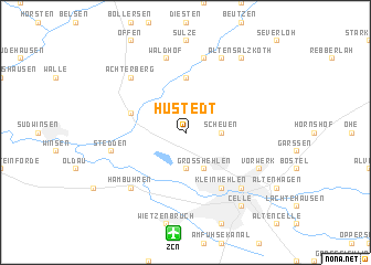 map of Hustedt