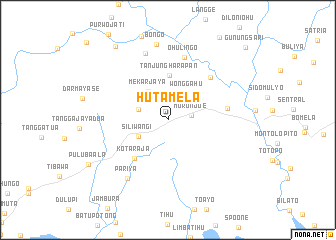 map of Hutamela