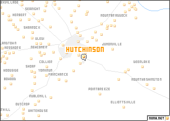 map of Hutchinson