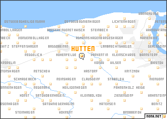 map of Hütten