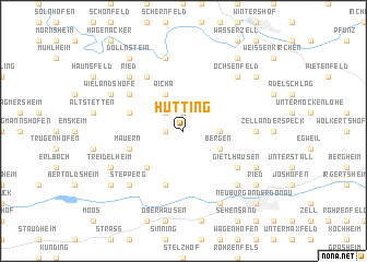 map of Hütting