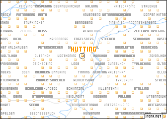 map of Hütting