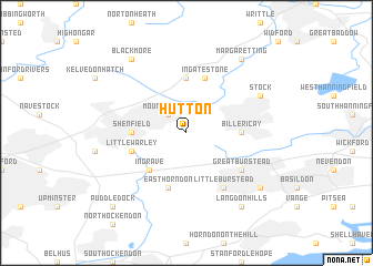 map of Hutton