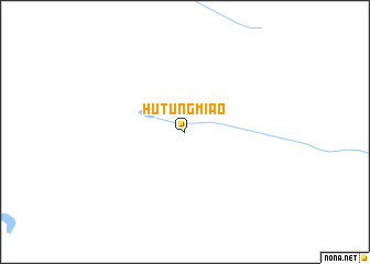 map of Hutung Miao