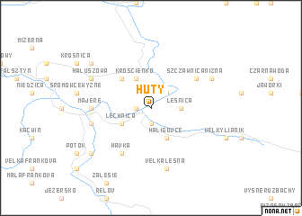 map of Huty