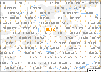 map of Hütz