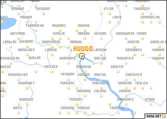 map of Hữu Ðô