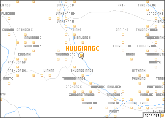 map of Hữu Giang (2)