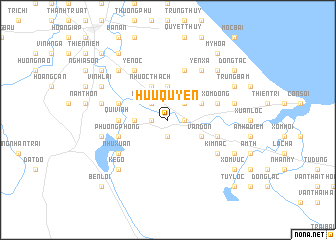 map of Hữu Quyền