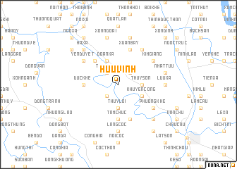 map of Hưu Vĩnh