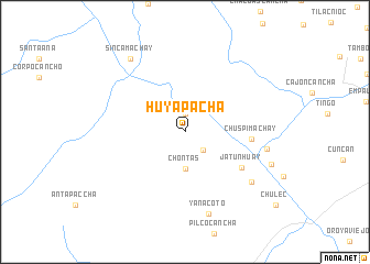 map of Huyapacha