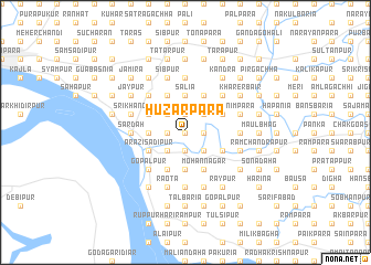 map of Huzārpāra