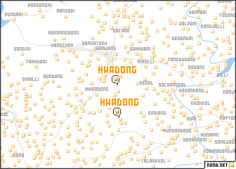 map of Hwa-dong