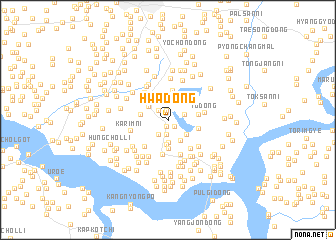 map of Hwa-dong