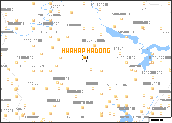 map of Hwahapha-dong