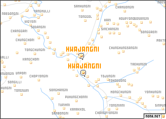 map of Hwajang-ni