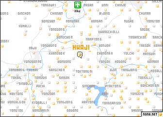 map of Hwaji
