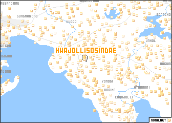 map of Hwajŏllisŏsindae