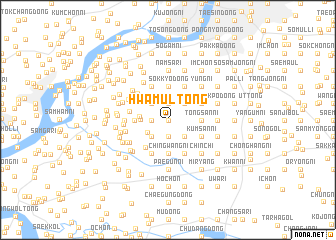 map of Hwamul-tong