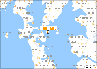 map of Hwangdo