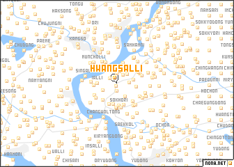 map of Hwangsal-li