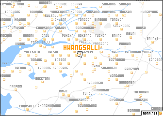 map of Hwangsal-li