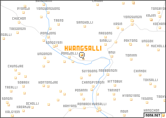 map of Hwangsal-li