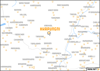 map of Hwap\