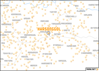 map of Hwasŏng-gol