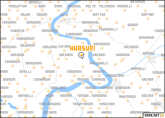 map of Hwasu-ri