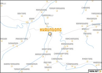 map of Hwaun-dong