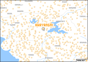 map of Hwayang-ni