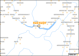 map of Hwe-hwam