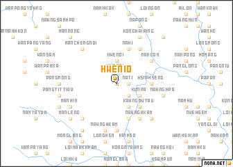 map of Hwè-nio