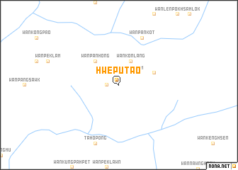 map of Hwè-pu-tao