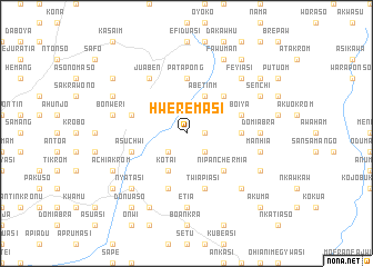 map of Hweremasi