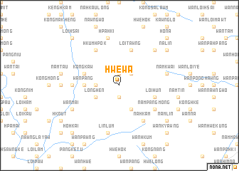 map of Hwè-wa