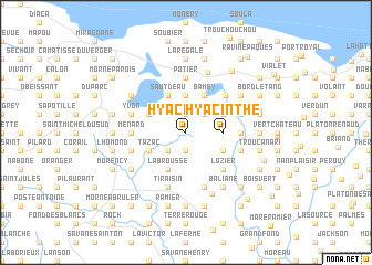 map of Hyacinthe