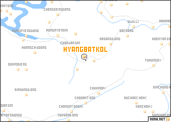map of Hyangbat\