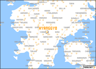 map of Hyanggyo