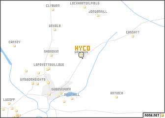 map of Hyco