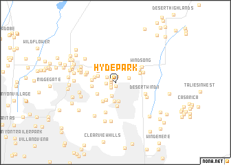 map of Hyde Park