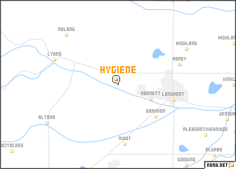 map of Hygiene