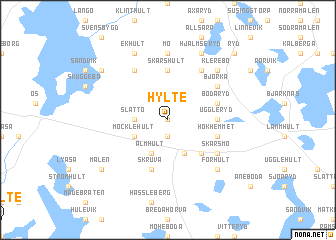 map of Hylte