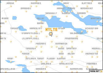 map of Hylte