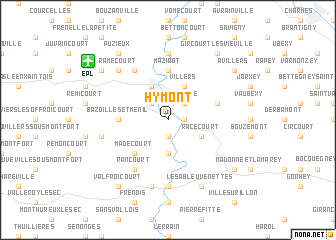 map of Hymont