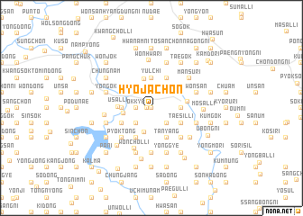 map of Hyojach\