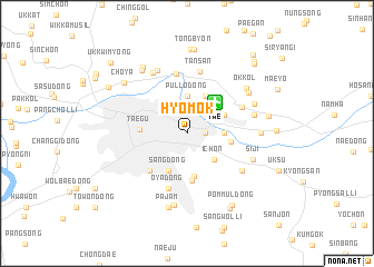 map of Hyomok